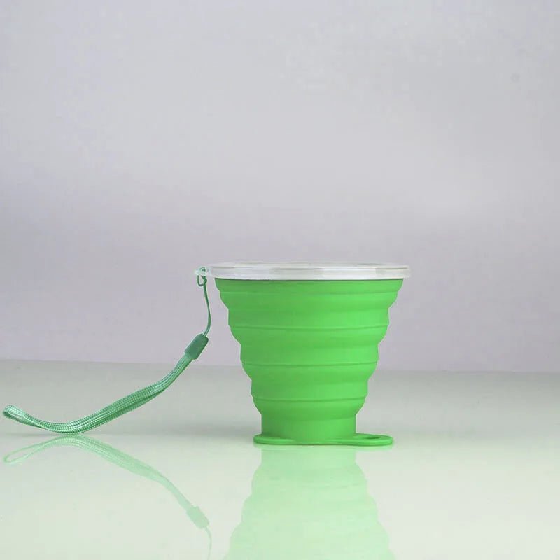 Gobelet Pliable - FlexSip™ - Vert - Mon Camping Plein - air