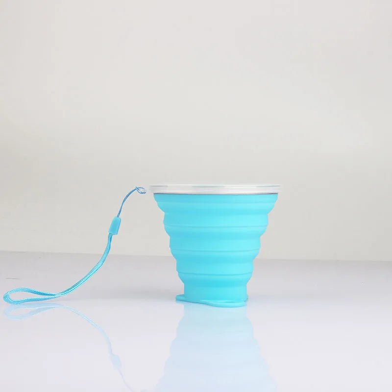 Gobelet Pliable - FlexSip™ - Bleu - Mon Camping Plein - air