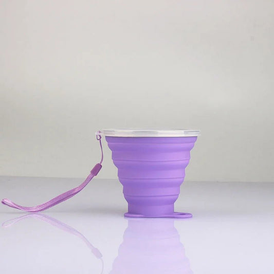 Gobelet Pliable - FlexSip™ - Violet - Mon Camping Plein - air